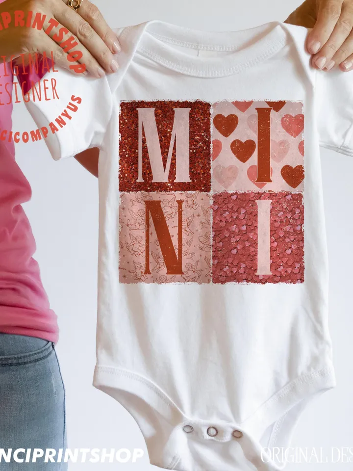 Retro Boho Mini Valentine png, Retro Valentine png, Kids Valentine png, Toddler valentine png, Girl Sublimation, Mini png, Valentines png