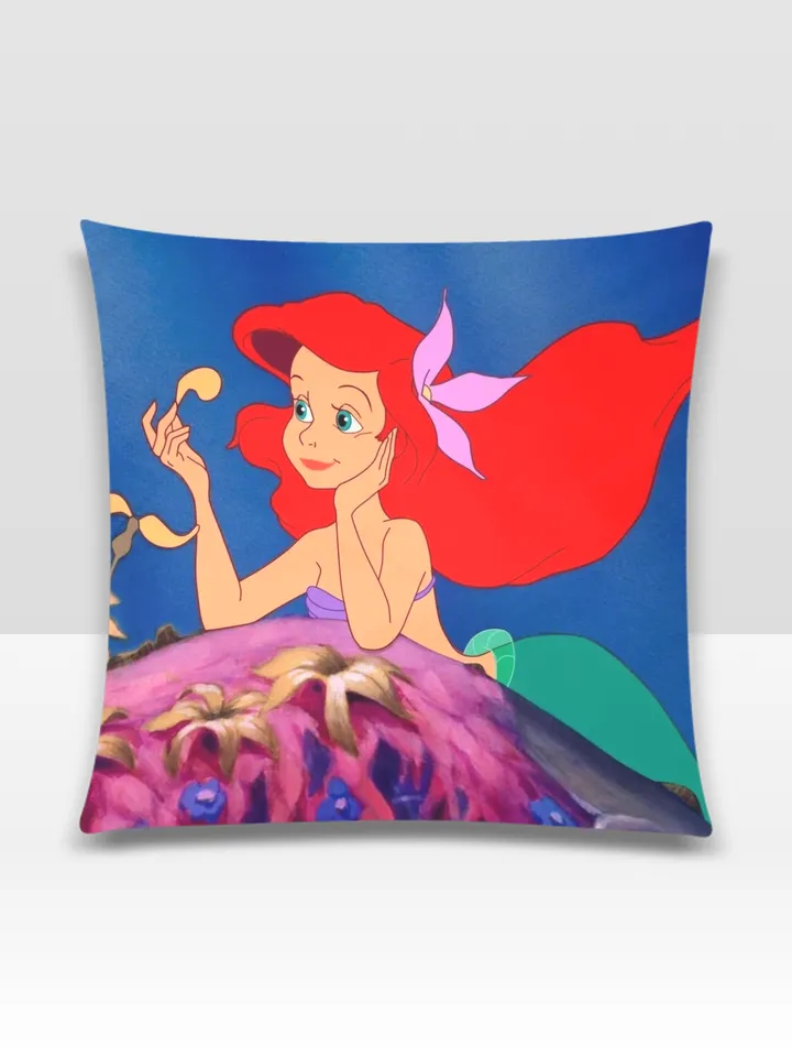 Little Mermaid Pillow Case (2 Sided Print)
