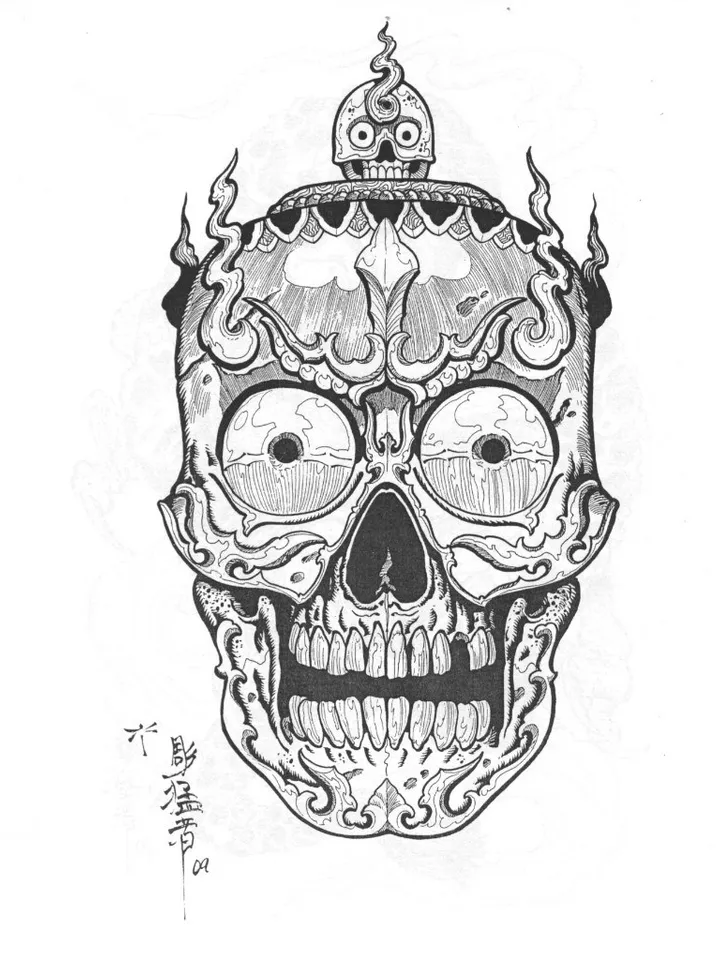 Jack Mosher Tibetan Skulls
