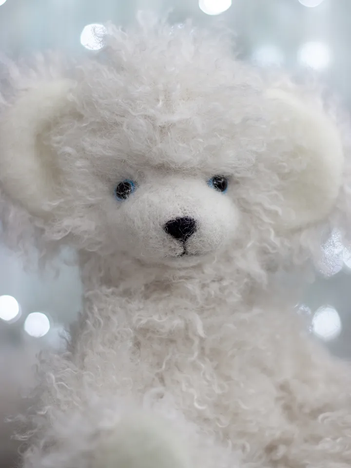 Teddy cat, White plush cat, Stuffed cat, Collectible cat, Room design, Cat figurine, Soft cat, Exclusive toys, Toys