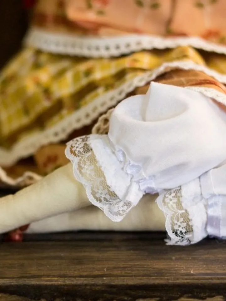 Tilda Doll with Pumpkin, Country Style Doll