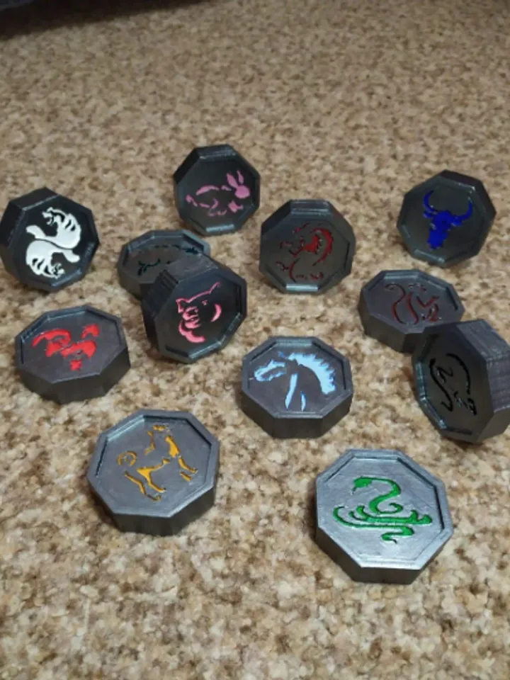 Jackie Chan Talismans Jackie Chan Adventures Shedui Talismans Chinese Calendar Animal Talismans