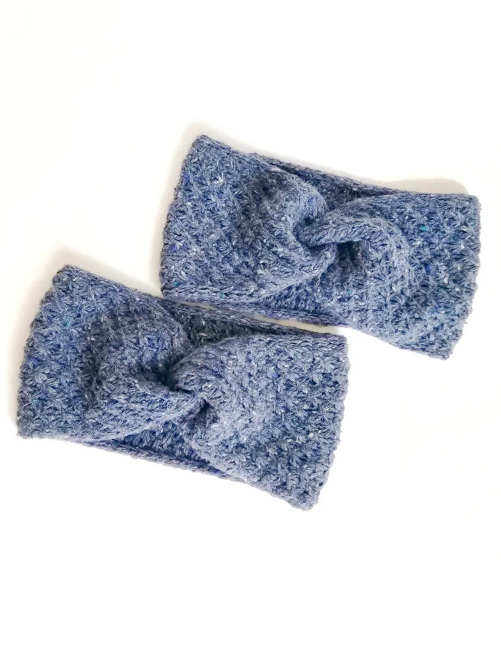Luxurious Hand-Knit Merino Wool & Cashmere Women's Headband - Soft, Cozy, and Stylish - Shop Now for a Touch of Elegance. FREE SHIPPING!
