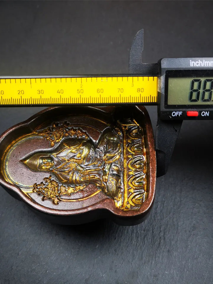 Gandhanra Tibetan Buddha Statue Tsa Tsa Mold,Je Tsongkhapa,Copper Mould For Making Clay Buddha Statue,Tsha Tsha