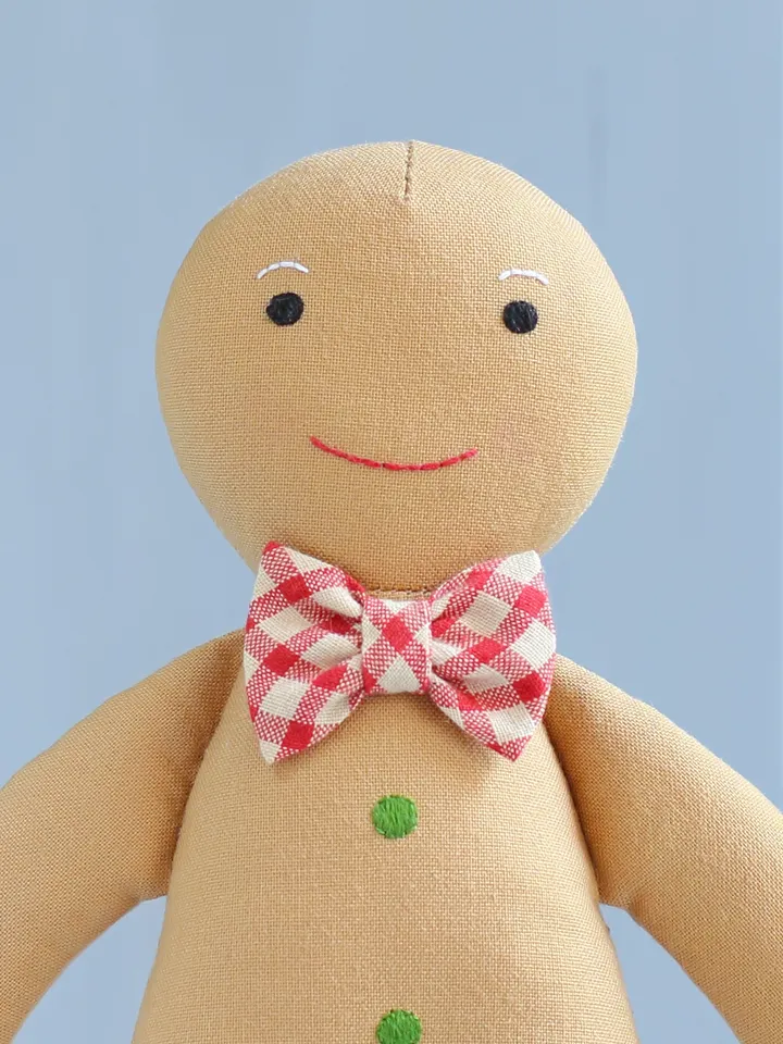 PDF Gingerbread Man Doll Sewing Pattern