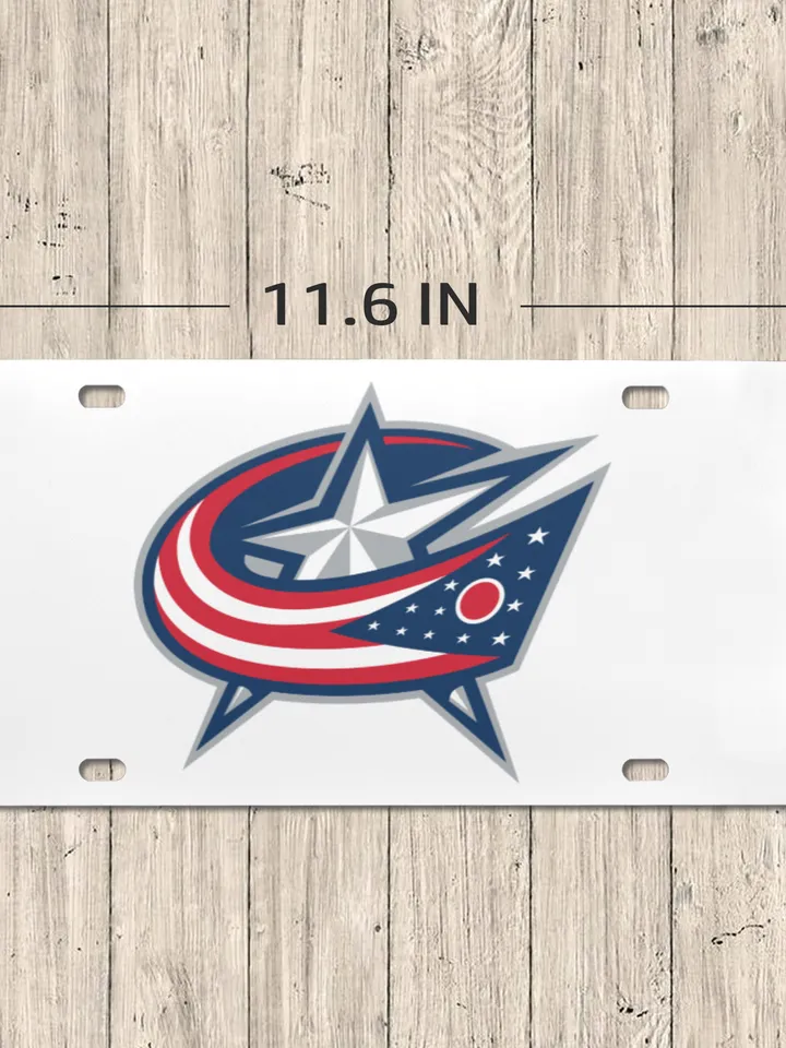 Columbus Blue Jackets License Plate
