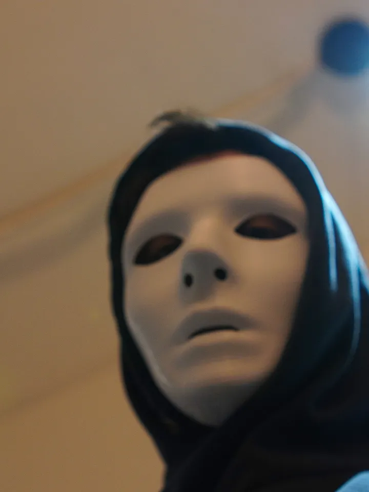 Joey Jordison Slipknot Blank Mask White Caesar 1983 1986 Joey Jordison Slipknot Blank mask