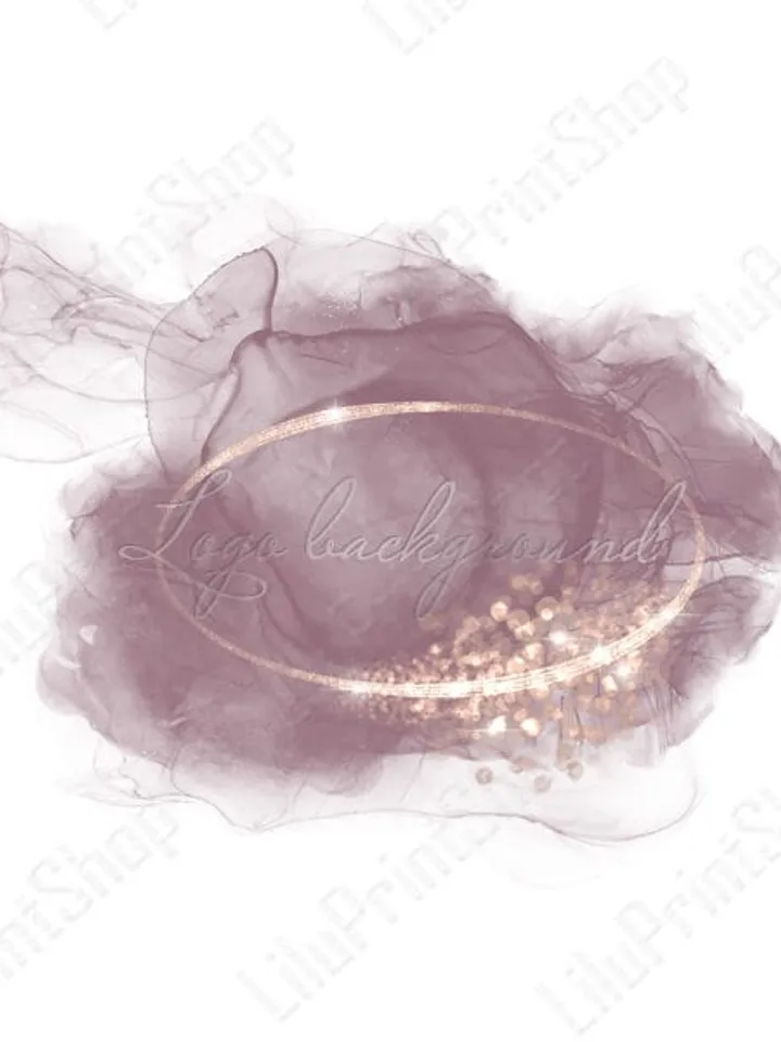 Beige Logo Background Png Neutral and rose gold logo design Brown alcohol ink logo png Taupe Watercolor logo background