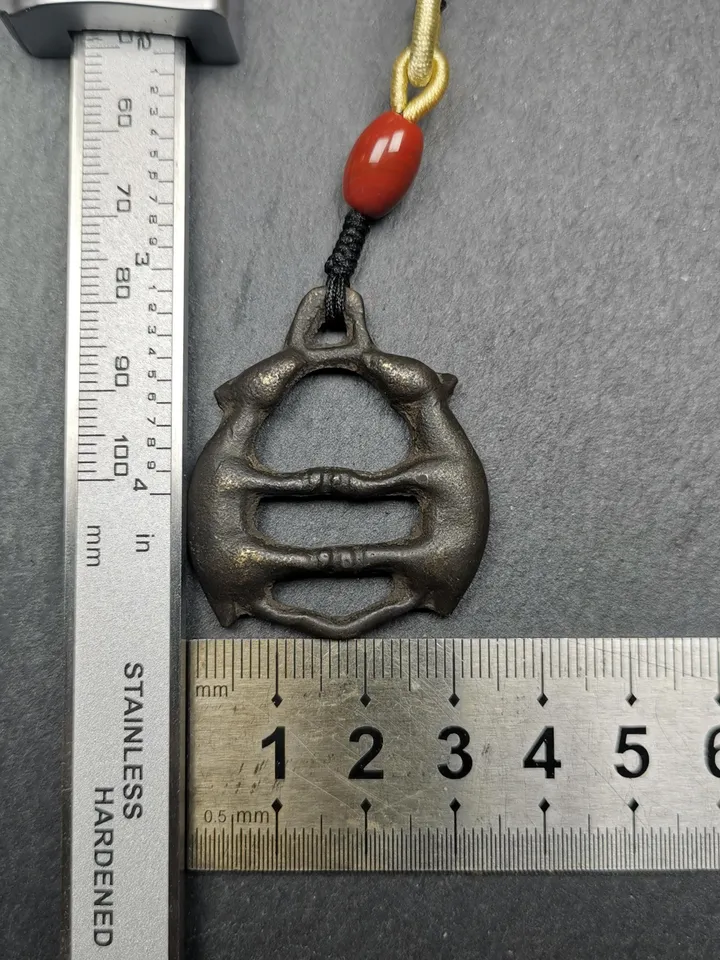 Gandhanra Antique Tibetan Buddhist Amulet Pair of Deer | Thokcha Protection Necklace for Harmony & Peace,Unique Spiritual Necklaces