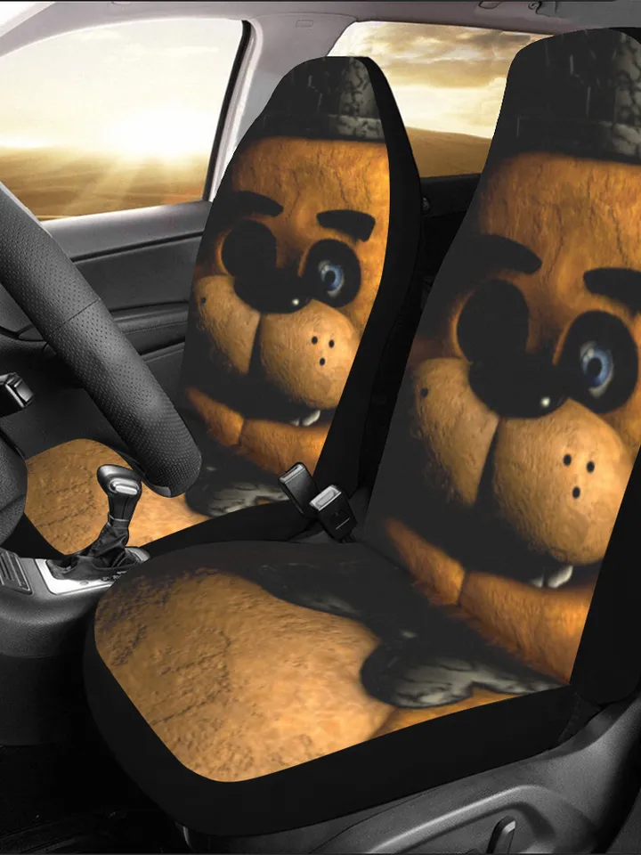 Five Nights At Freddy's Car Seat Covers Set of 2 Universal Size