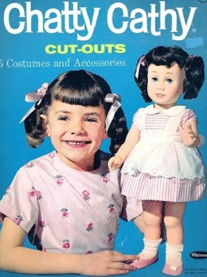 Paper Doll Chatty Katie Digital Download PDF