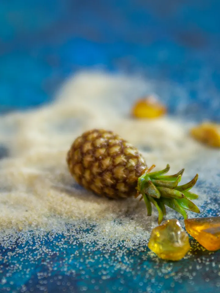 TUTORIAL Miniature polymer clay pineapple