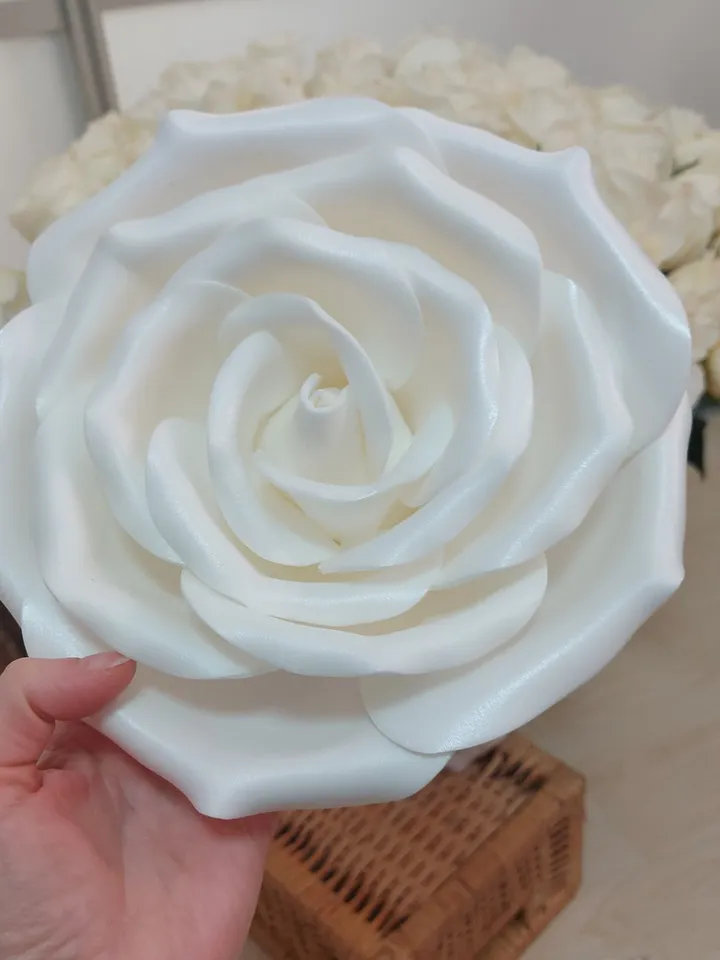 Giant isolon flowers set 110 pcs -21inch 25 pcs-11.8 inch 35pcs-7.9inch 50pcs