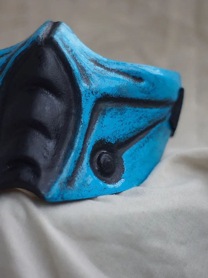 Sub Zero mask from Mortal Kombat Mortal Kombat Subzero Sub Zero mask
