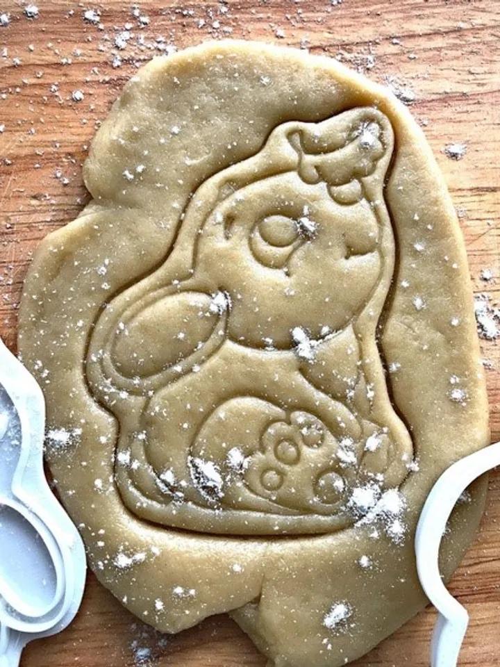 Cute bunny cookie cutters