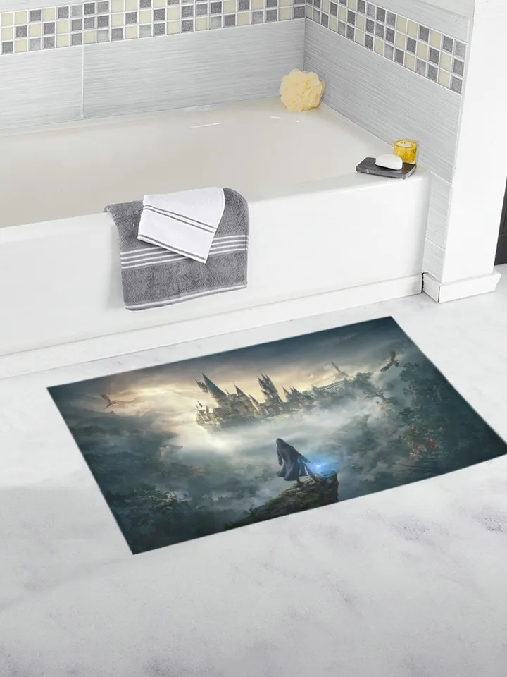 Hogwarts Bath Mat, Bath Rug