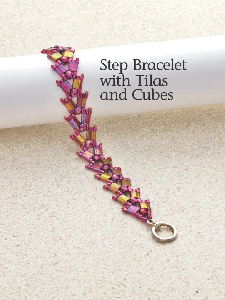 Stitching with Two-Hole Shaped Beads