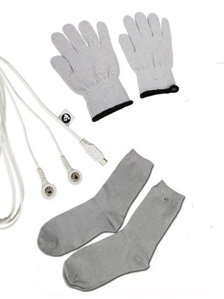 Electrical conductive Foot and Hands Garment for Any Model device of DENAS & DIADENS & Neurodens PCM