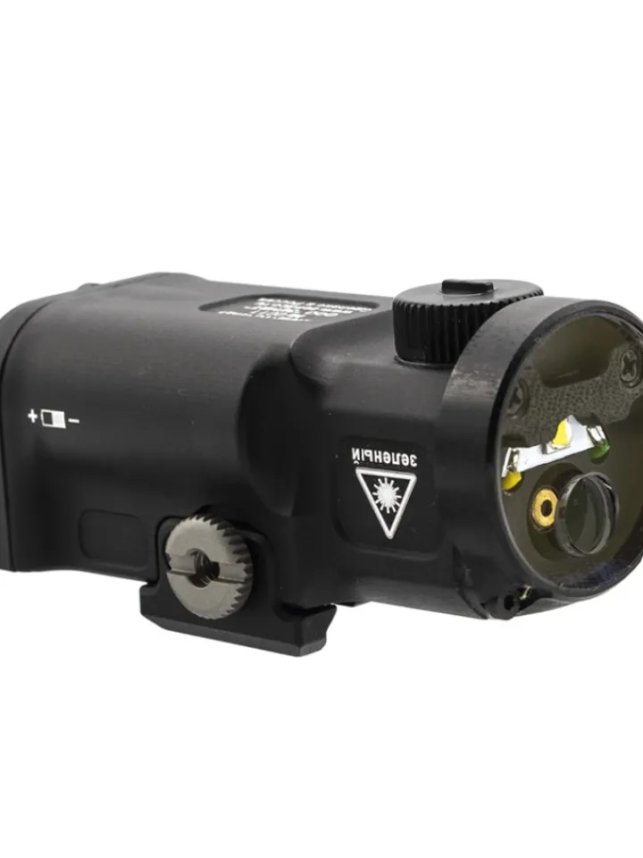 Klesh-1S green laser tactical LED flashlight wall of light effect Klesch Zenitco