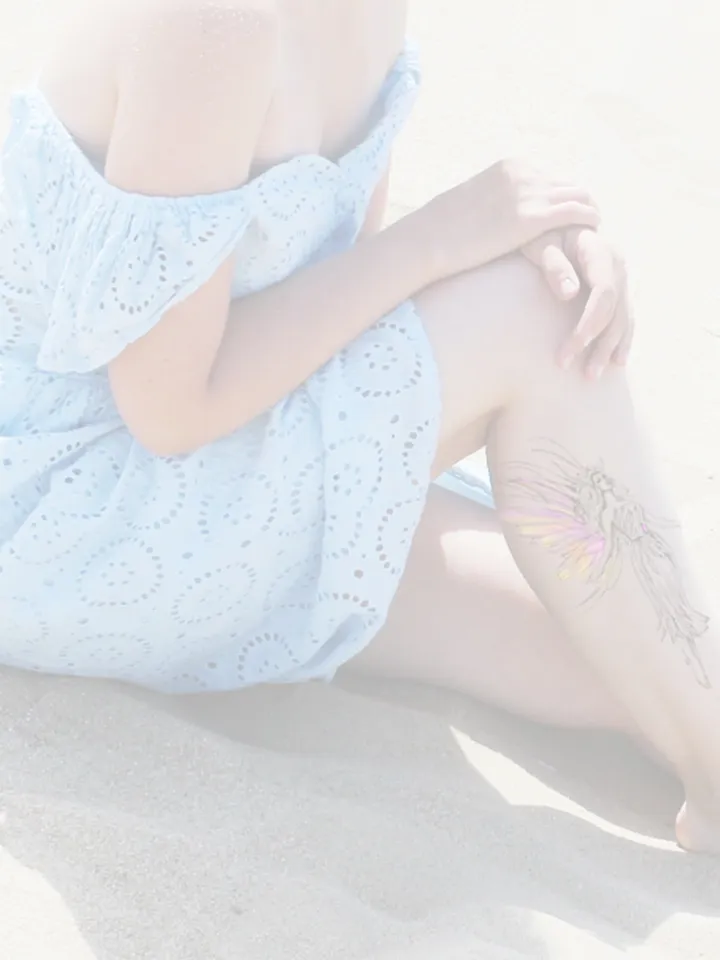 Fairy Tattoo Design Fairy Tattoo Idea Drawing Sketch, Instant download JPG, PDF, PNG