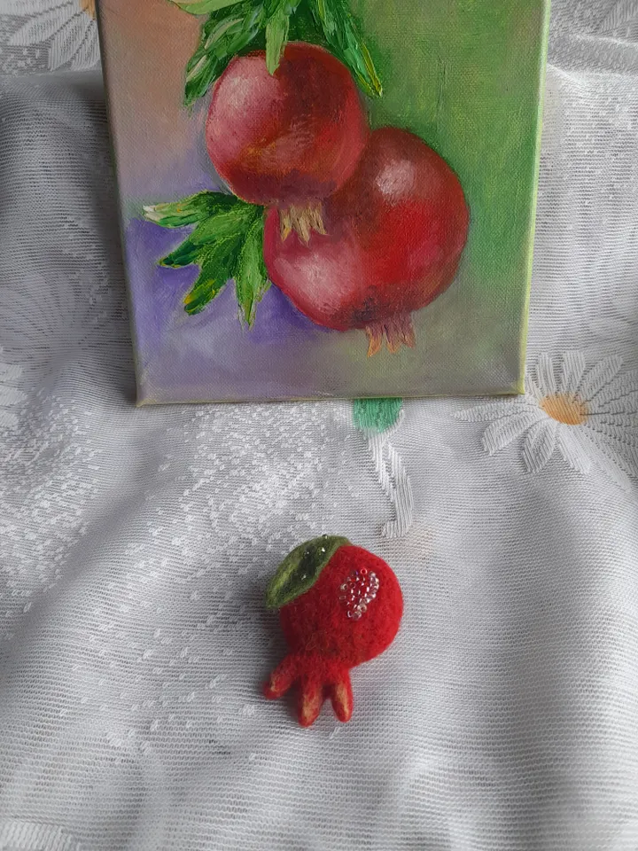 Wool Brooch