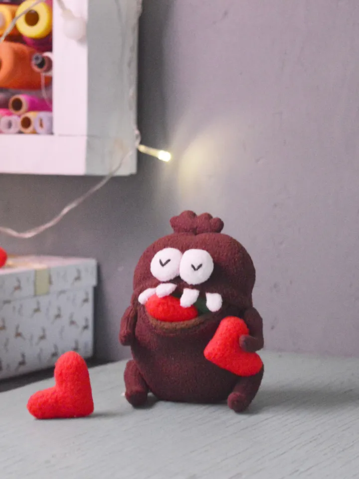 PDF Plush Toy Pattern – Fleece Kiwi Softie with Pocket