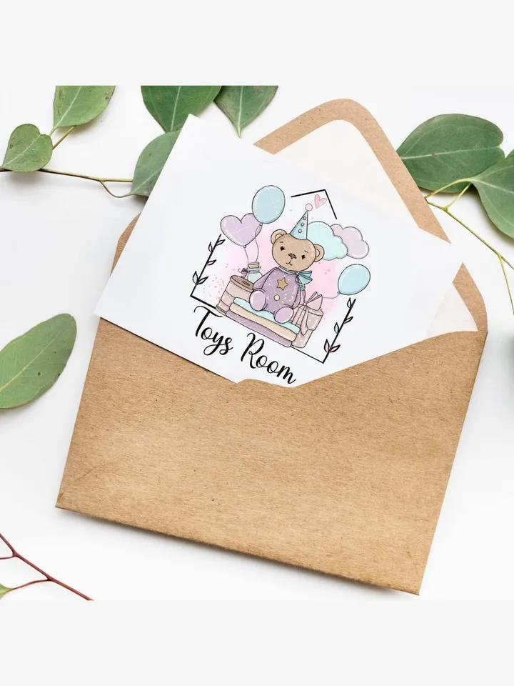 Super Children's Boutique Logo Template, Cute Kids Business Logo, Children's Clothing Store Logo