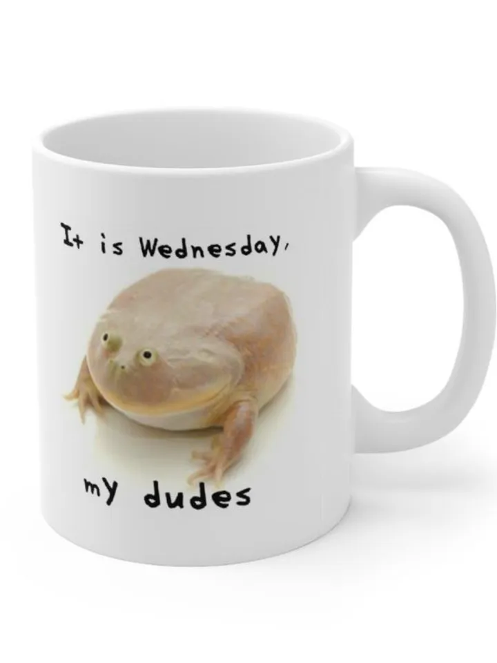 Wednesday Frog Coffee Mug