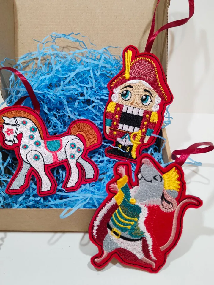 A set of machine embroidery designs "The Nutcracker"