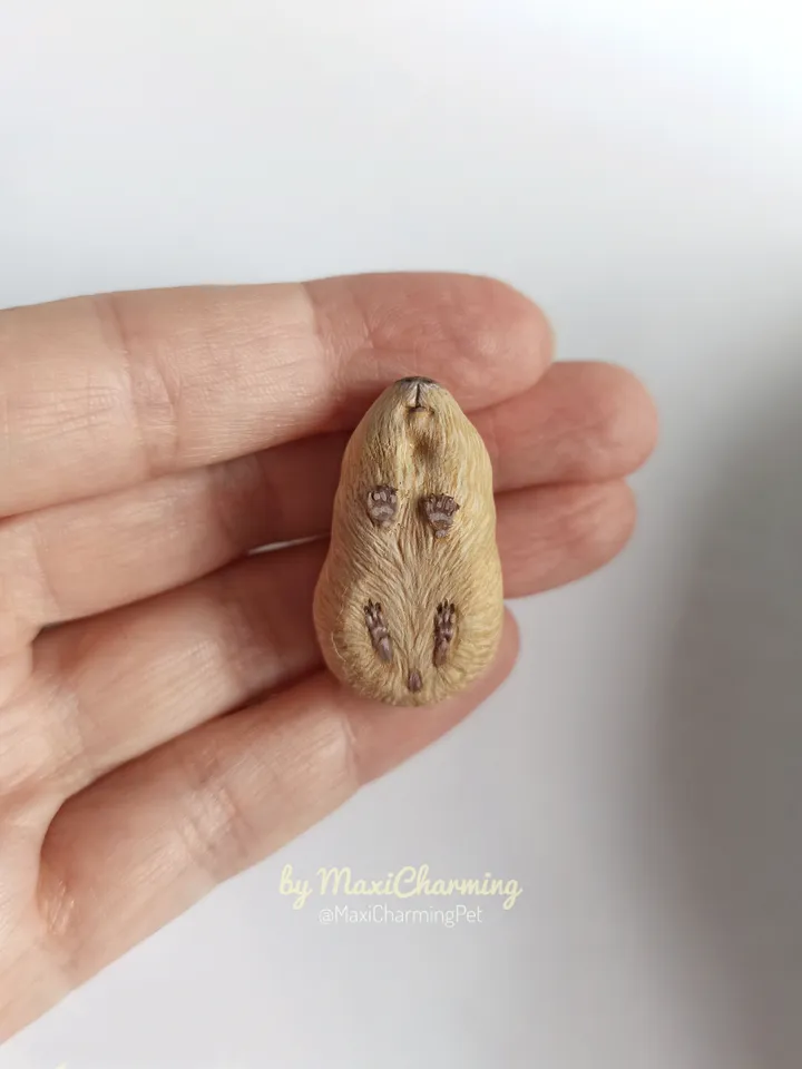 Custom Guinea pig necklace