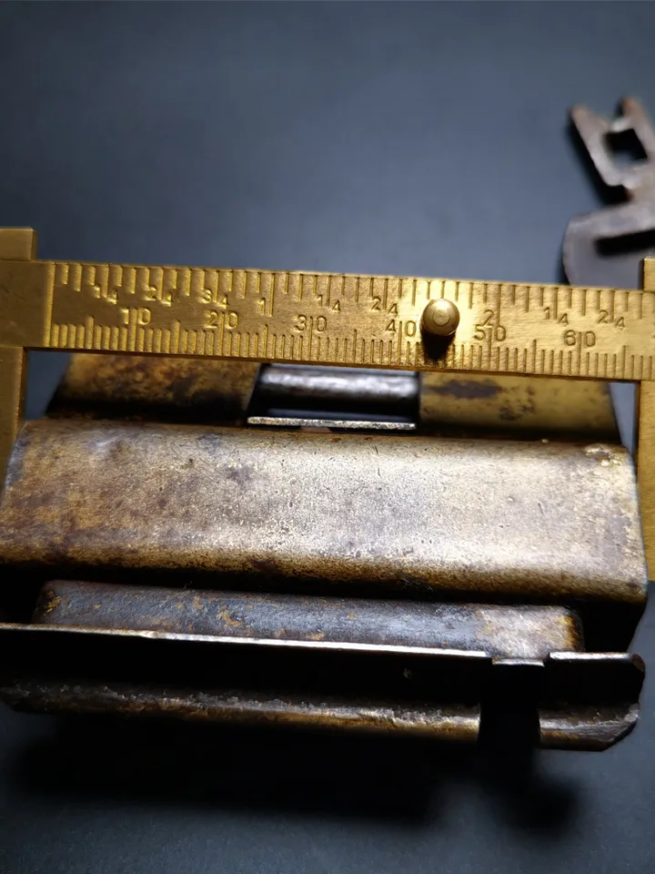 Gandhanra Handmade Acient Tibetan Padlock, Old Door Lock,Large Size 100 Years