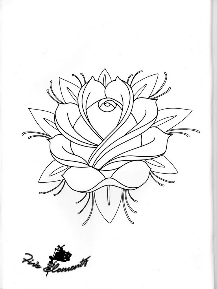Five Elements tattoo - Flower