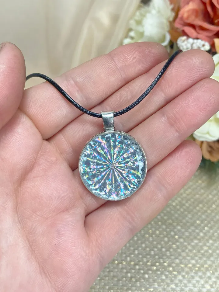 3D handmade pendant.