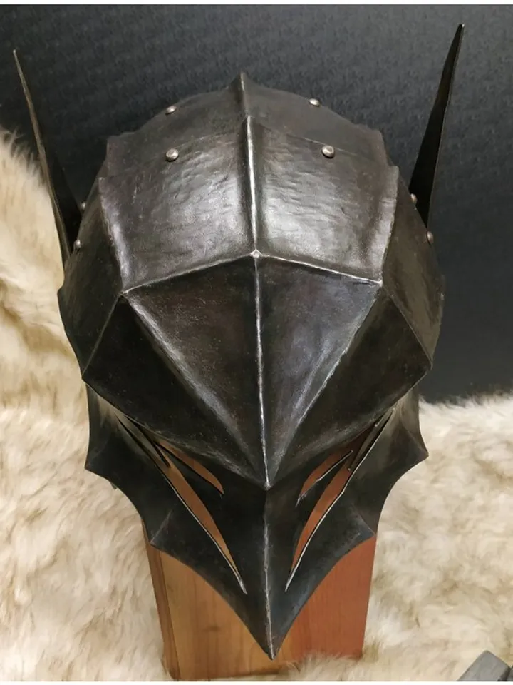 Berserk helmet ONLY - anime Berserk - Guts armor - cosplay - steel armor - helm