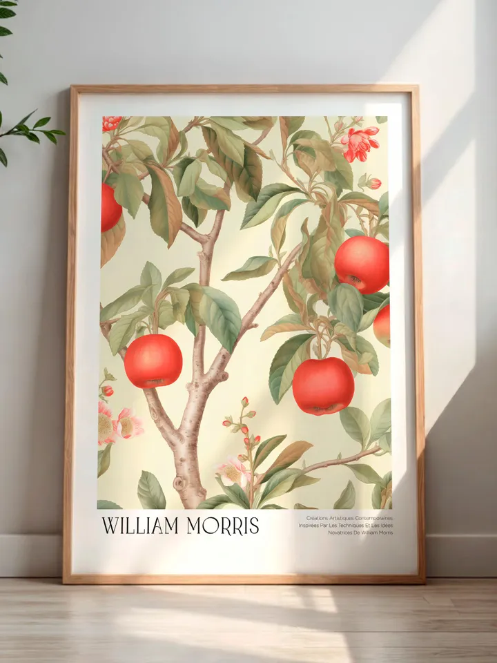 William Morris Wall Art, Vintage Botanical Print, Floral Poster Arts Decor, Digital Download, William Morris Print Digital Download AA17