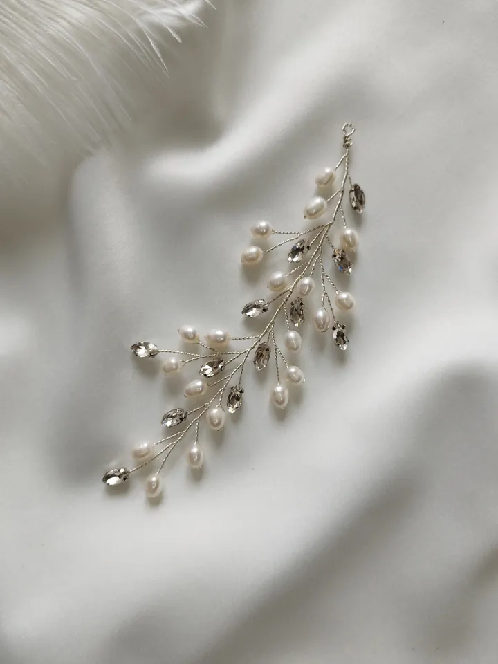 Wedding hair vine, bridal hair vine, wedding hair accessories, bridal jewelry, handmade accessories