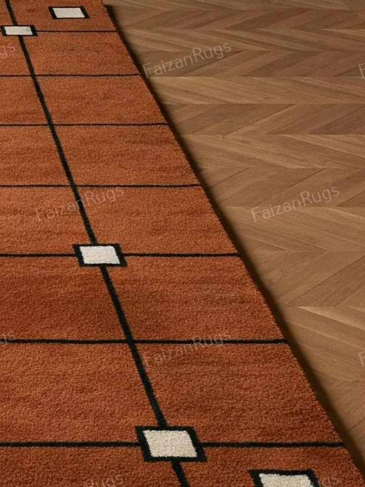 abstract rug,Cinnamon rug,rugs for bedroom,personalised gift ,unique rugs,handmade,9x12 area rug,customized area rug,area rug,8x10 area rug