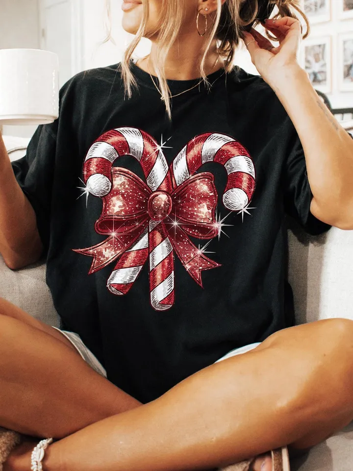 Candy Cane png Christmas png Glitter Christmas png Coquette Holiday png Merry Christmas png Retro Christmas png Merry xmas png Disco png