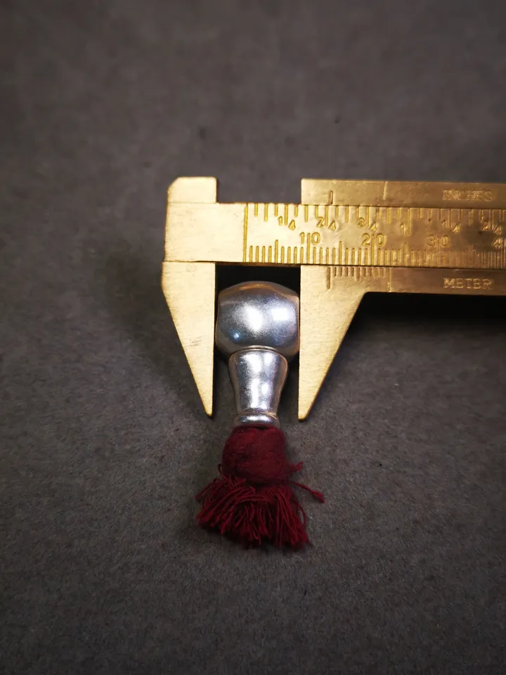 Gandhanra Tibetan Guru Bead,T-drilled 3-Hole Prayer Bead,Mala Bead,Connector Bead for Buddhist Bead Accessories