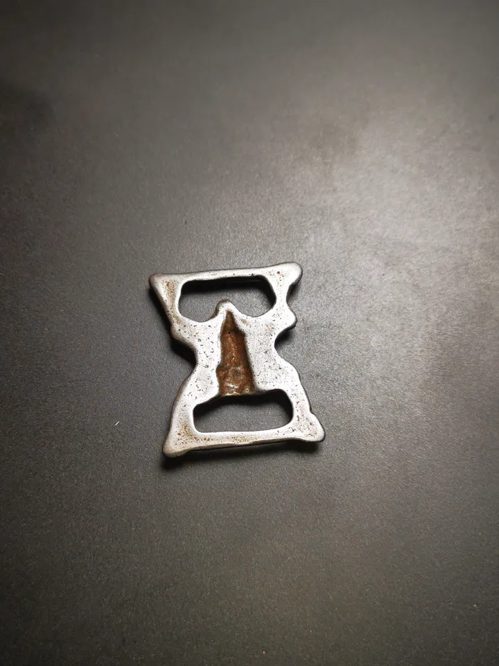 Gandhanra Handmade Scripture Book Buckle,DIY Buckle for Book,Belt,Made of Cold Iron