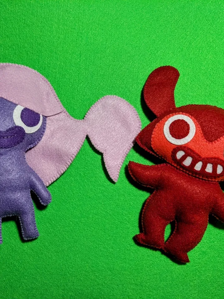 Endless alphabet Monsters Felt toys, Endless Numbers - Scampi Monster