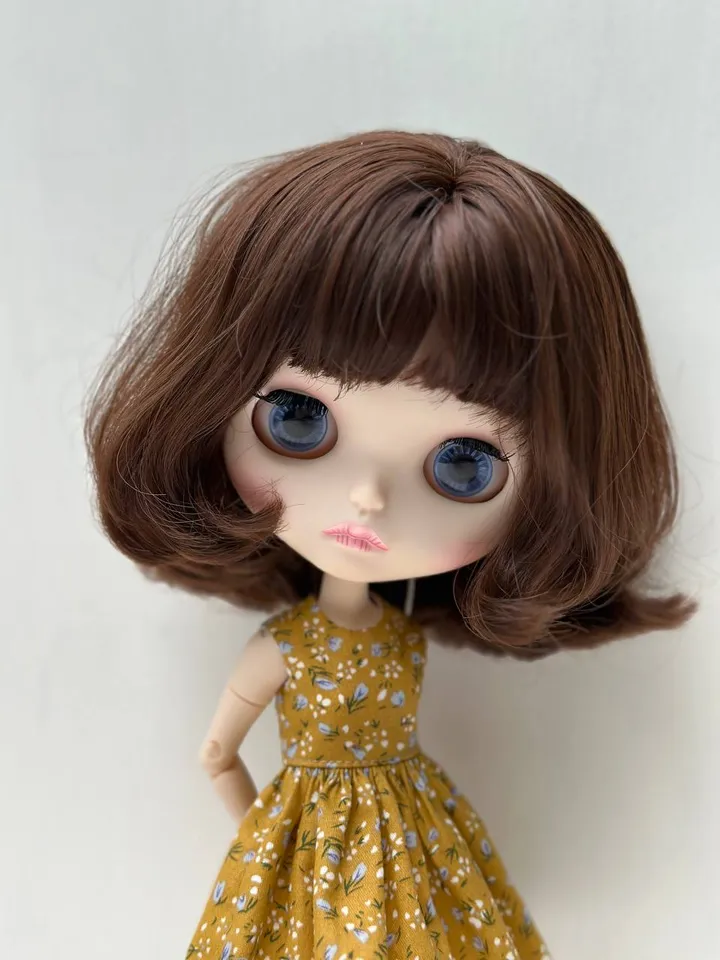 Tiny Charmer dress pattern for Licca and Blythe dolls.