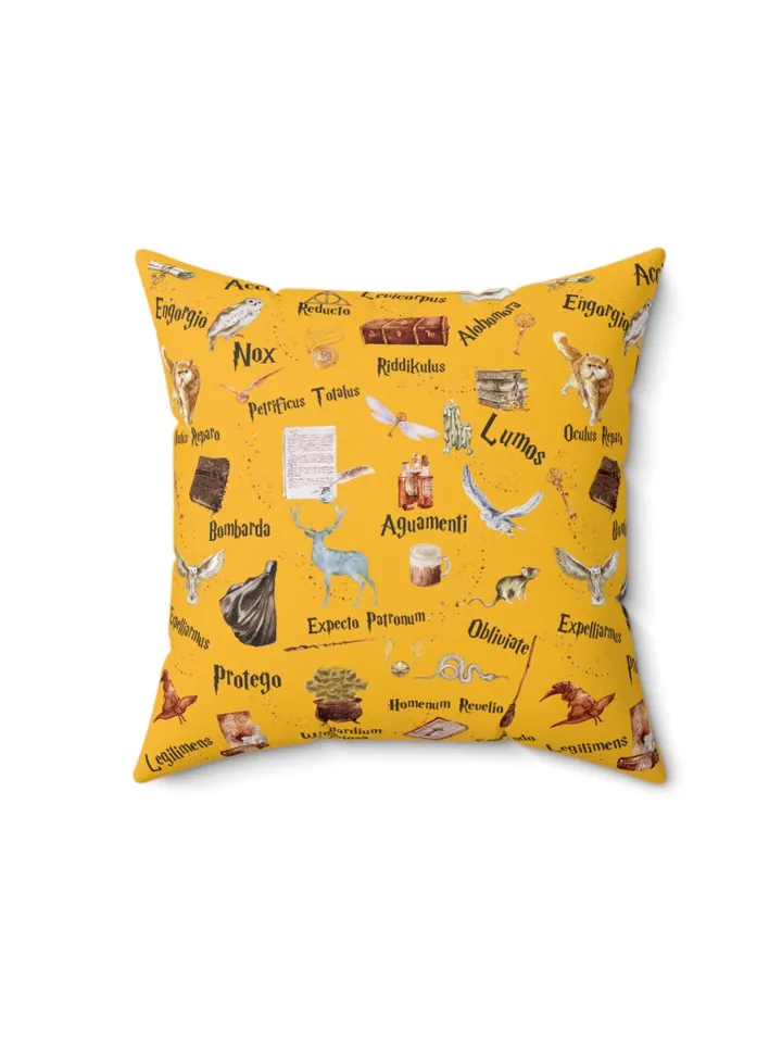 Wizarding World Baby Pillow; Magic School Pillow Owl Key Magic World Custom Wizard Pillow Gift for Baby Magic School Pillow WBB12