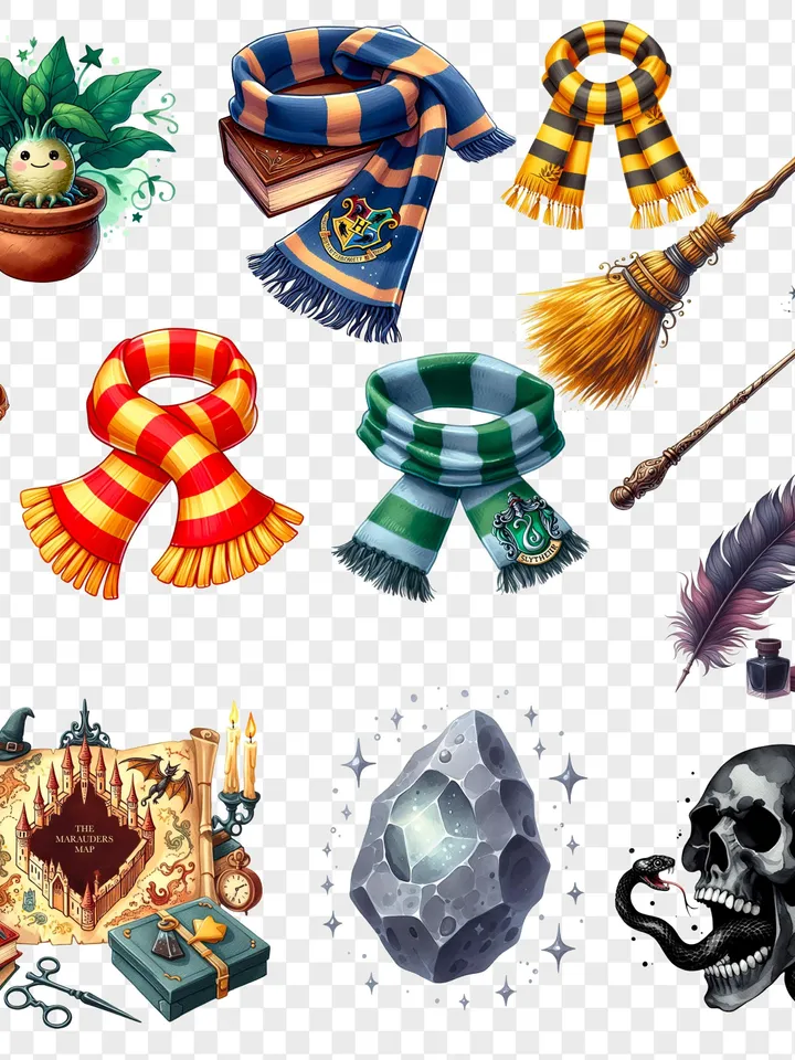 Wizard clipart, wizarding school clipart, magic clipart, magic school clipart, magic clip art, magic stickers, wizard stickers