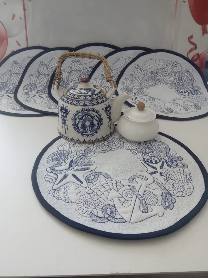 Lunch mate Sea dream  Embroidery Design DIGITAL EMBROIDERY