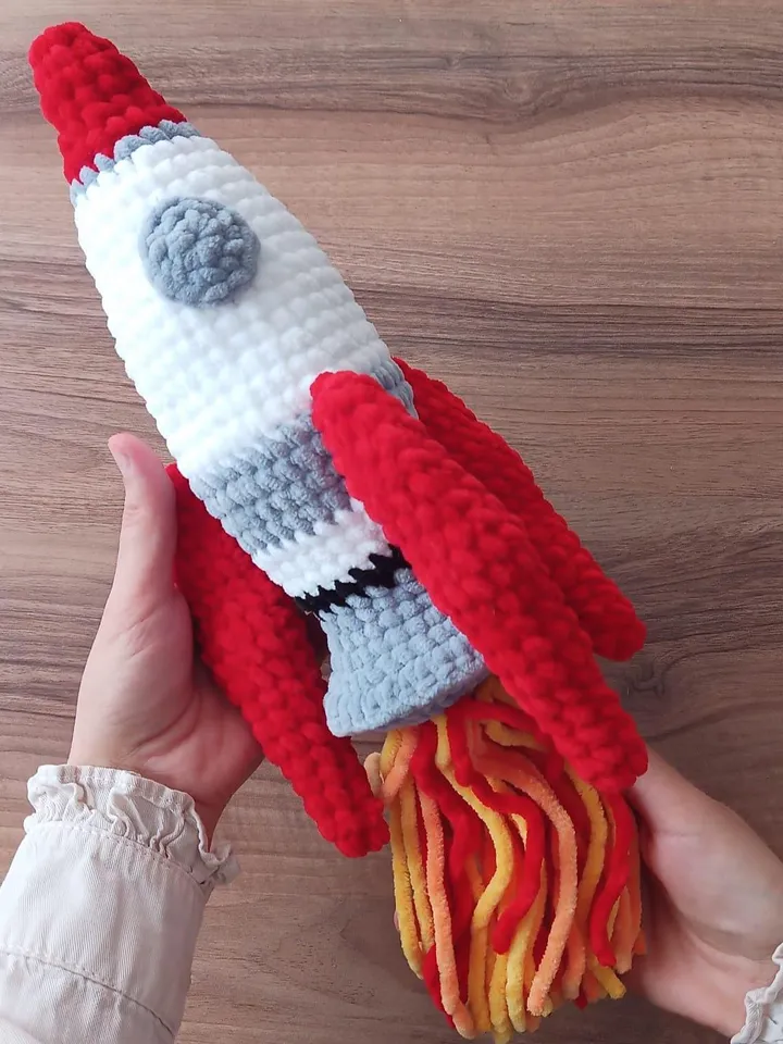 Crochet Astronaut Plushie Toy, Astronaut Baby Shower Gift, Spaceman Plush Toy, Space Gift For Him, Astronaut Birthday Gift