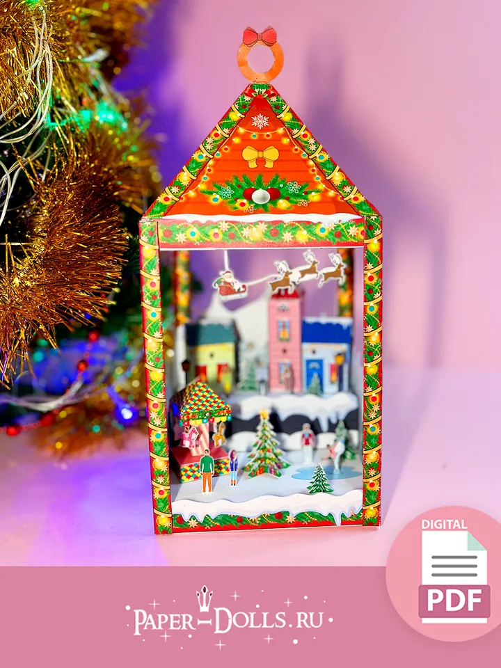New Year's paper lantern