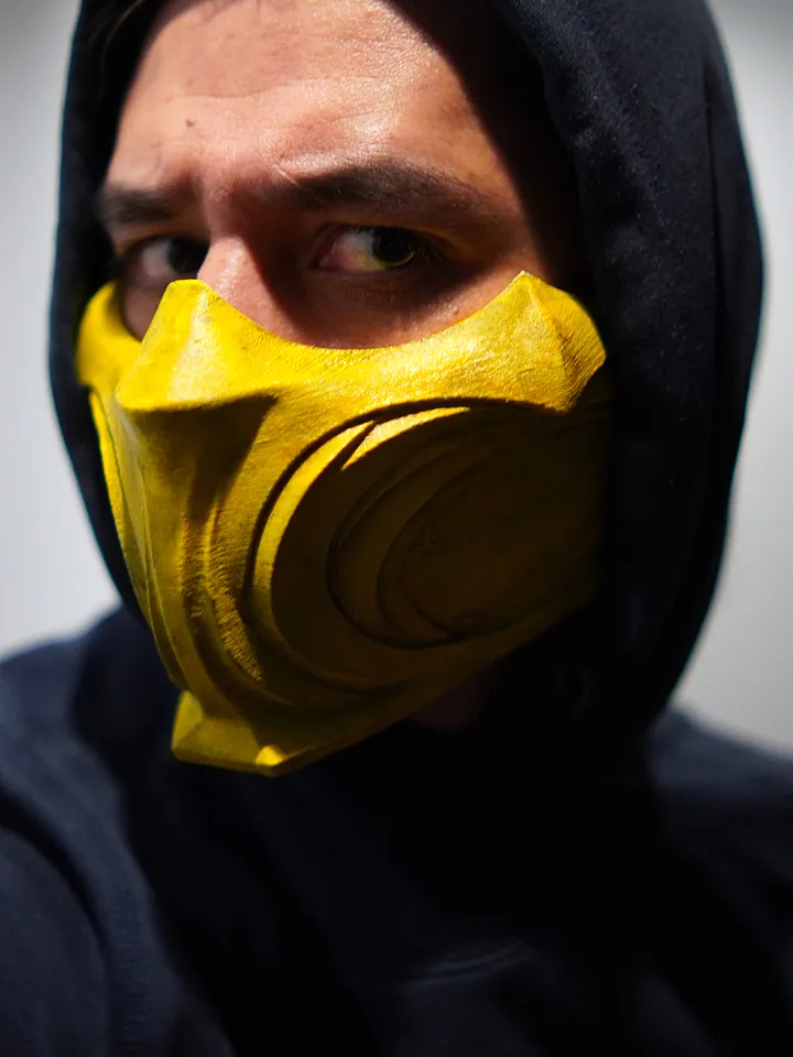 Mortal Kombat 11 Scorpion Mask Mortal Kombat 11 Scorpion mask