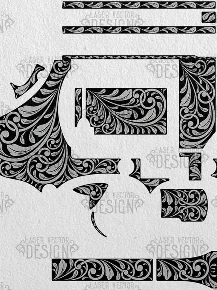 VECTOR DESIGN Smith & Wesson 629 5 in Scrollwork