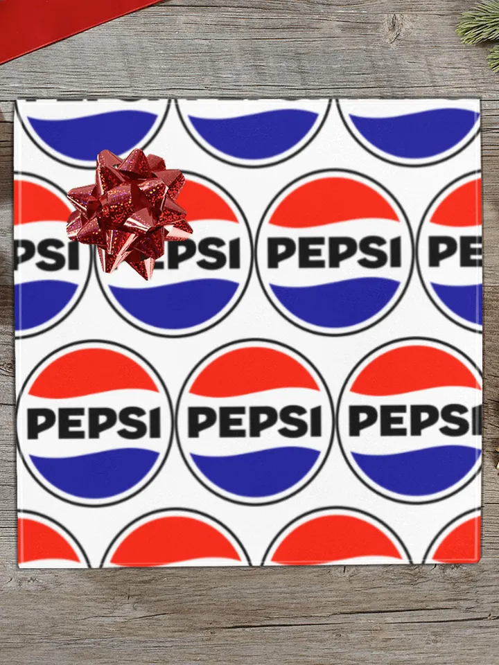 Pepsi Gift Wrapping Paper